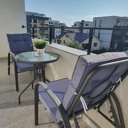 아파트 Monden Boutique Apartament 2 Camere Terasa 2 Minute De Plaja Mamaia Nord Năvodari